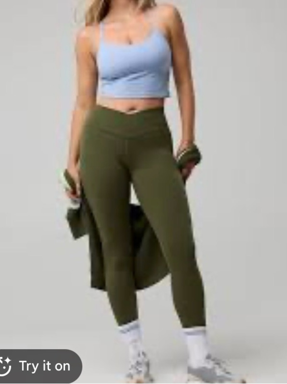 Offline by Aerie Green Leggings. Size S/P/CH